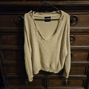 Kittenish deconstructed sweater
